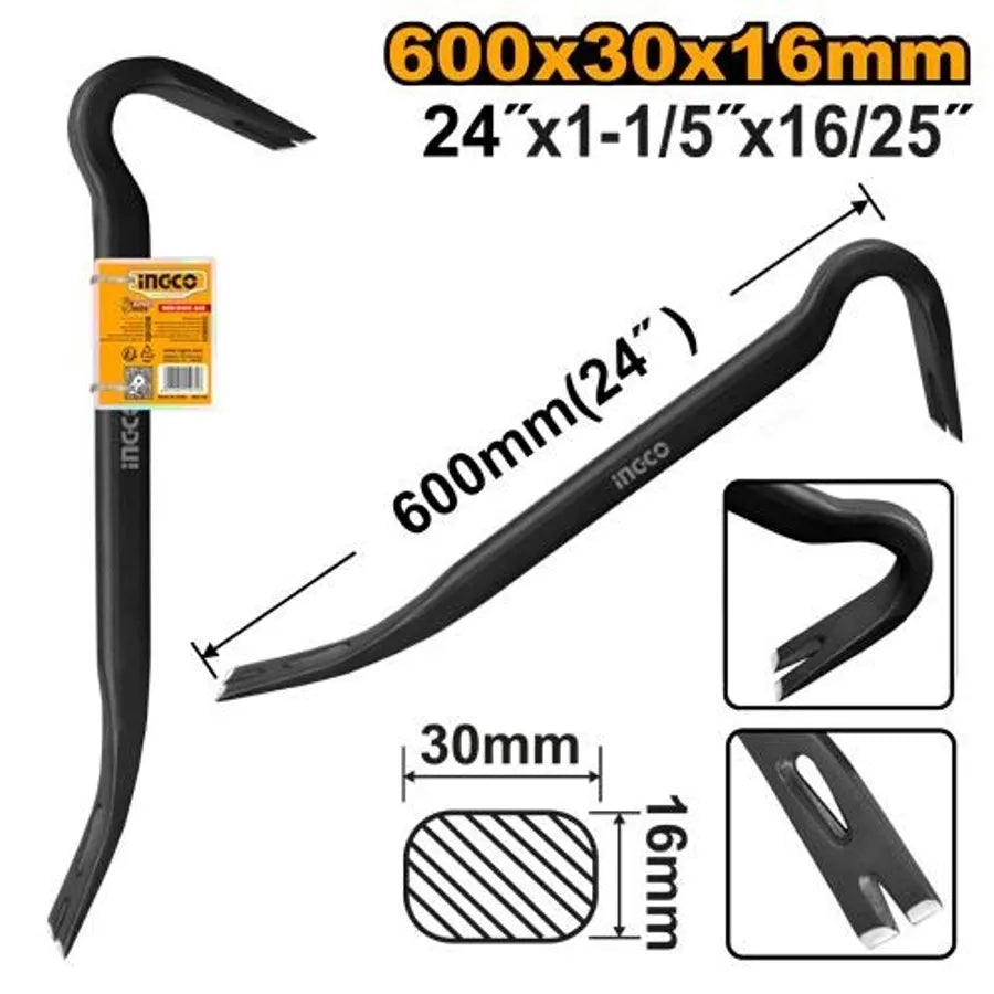 Wrecking Bar 600mm - INGCO